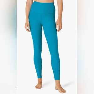 (NWOT) Beyond Yoga Caught In The Midi High Waisted Legging Blue Glow Heather